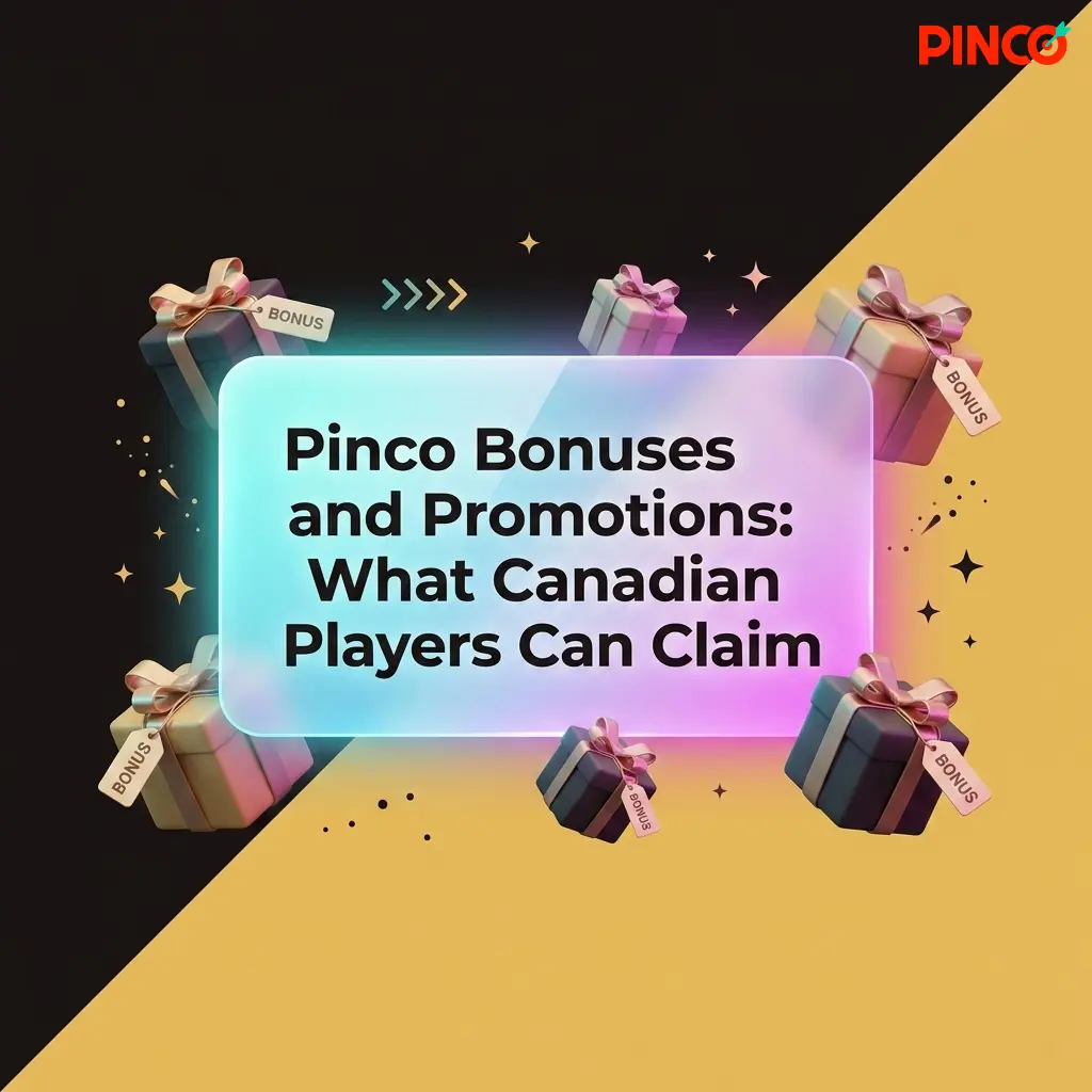 Pinco casino and sports welcome bonuses for Canadian players showing up to C$5,000 and C$7,500 offers